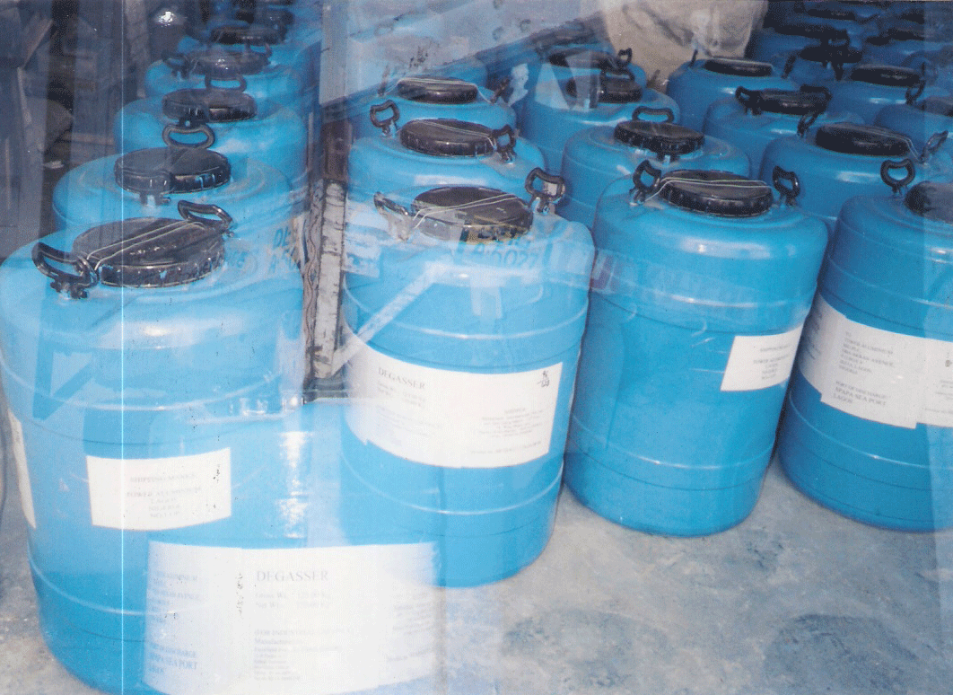 degasser